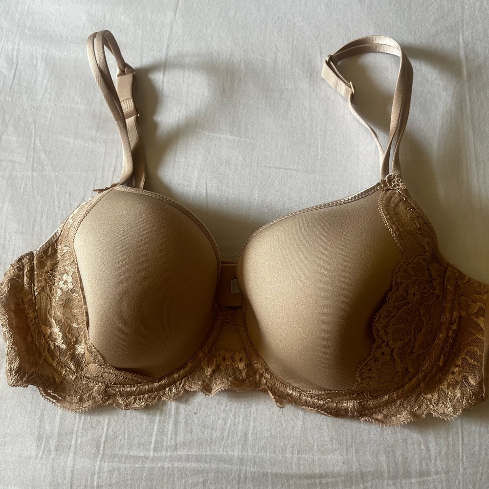 Simone Perele Tan Lace Bra